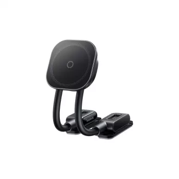 Support de voiture magnétique pour tableau de bord Baseus PrimeTrip C03s adhésif compatible MagSafe - noir