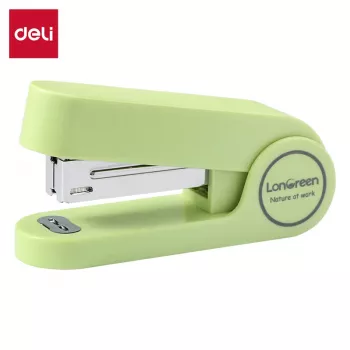 Deli LonGreen agrafeuse vert citron - agrafeuse (bureau)