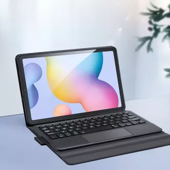 Étui clavier Bluetooth DUX DUCIS (série TK) pour Samsung Galaxy Tab S6 Lite - noir