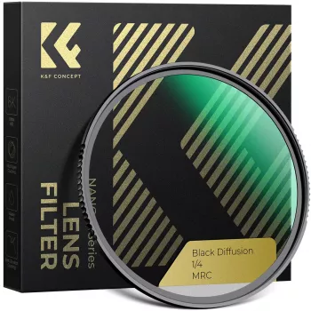 K&F Concept filtre Black Diffusion 1/4 67 mm