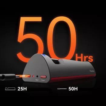 Thermomètre de cuisine intelligent Meatmeet Pro avec application Bluetooth/WiFi pour grill, four, fumoir - noir