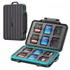 ORICO PHCD-3-BK-BP Memory Card Storage Case for 12 SD and 12 MicroSD Cards, Black