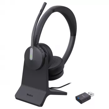 Yealink casque WH64 Hybrid Dual avec station de charge