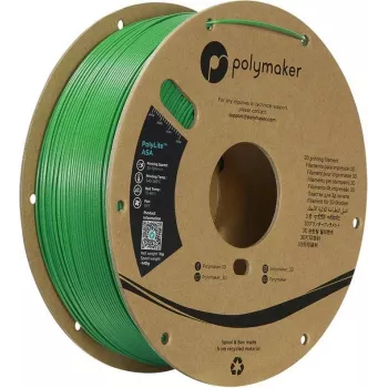 Filament pour imprimante 3D Polymaker PolyLite ASA, 1,75 mm, 1 kg, Galaxy Green