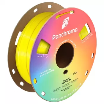 Filament pour imprimante 3D Polymaker Panchroma PLA Silk, 1,75 mm, 1 kg, jaune