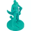 Filament pour imprimante 3D Polymaker PETG, 1,75 mm, 1 kg, Teal (PB05009)
