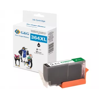 Cartouche d'encre compatible G&G Ninestar XL pour HP 364XL / CB321EE