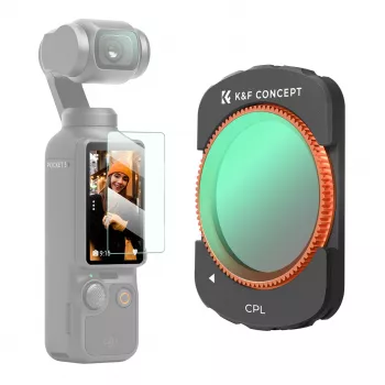 Filtre polarisant circulaire CPL HD MRC 12 couches K&F Concept pour DJI Osmo Pocket 3 (KF01.2532)