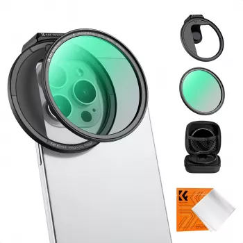 Filtre polarisant circulaire CPL HMC K&F Concept 67 mm pour smartphone