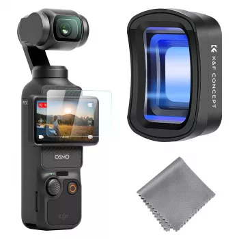 Filtre magnétique anamorphique 1.2x K&F Concept pour DJI Osmo Pocket 3 (KF01.2700)