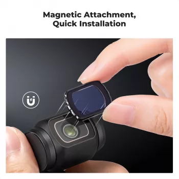 Filtre de nuit anti-pollution lumineuse magnétique K&F Concept pour DJI Osmo Pocket 3 (KF01.2702)
