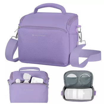 Sac photo sling K&F Concept pour reflex, drone et stabilisateur, violet, KF13.179V7