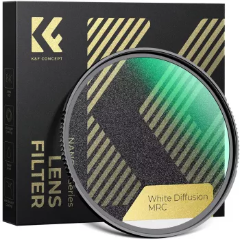 Filtre de diffusion blanc HD K&F Concept 55 mm