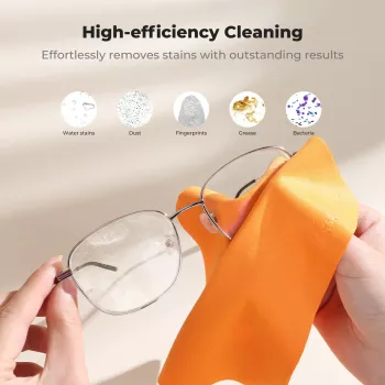 12 chiffons microfibre 250 g pour optiques photo et lunettes Kf08.087