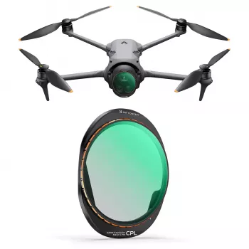 Filtre CPL HD 8K K&F Concept Nano-X pour DJI Mavic 4 Pro (KF01.2071V1)