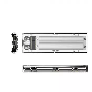 Boîtier SSD ORICO TCM2-C3 M.2 NVMe USB-C 10 Gbit/s - Gris