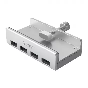 Hub ORICO MH4PU à pince 4x USB-A 3.0 - Argent