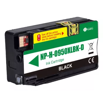 G&G Ninestar Cartouche d'encre compatible HP 950XL noire