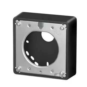 i-PRO WV-QJB500-B Boîte de jonction pour caméras S-Series et U-Series, noire, IP66, IK10