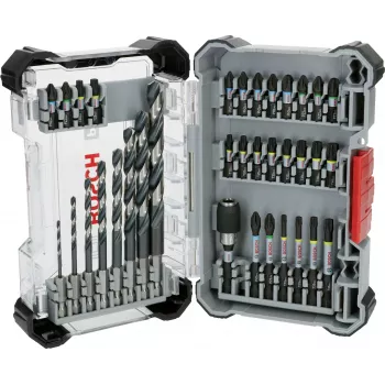 Bosch PRO ensemble de forets à percussion et embouts 35 pièces (2608521U81)