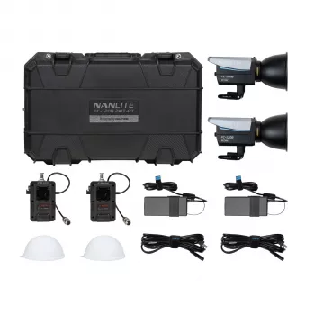 Kit d'éclairage LED Nanlite FC-120B 2KIT-PT Bi-Color