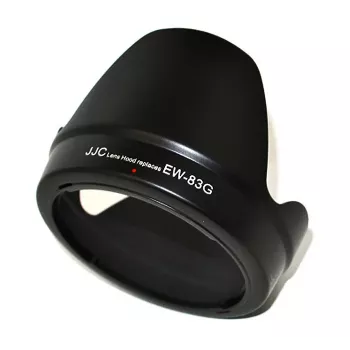 Pare-soleil d'objectif JJC pour Canon EW-83G, forme pétale, noir