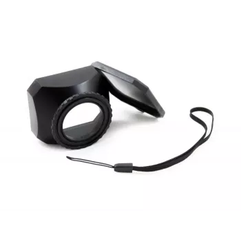 Pare-soleil d'objectif JJC à visser ventilé pour filetage de filtre 30mm - noir