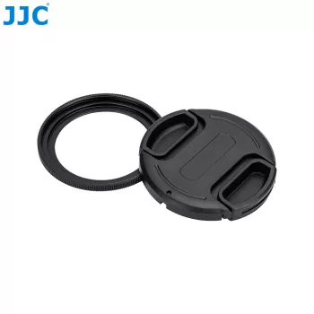 Adaptateur de filtre JJC RN-SR26 avec bouchon d'objectif pour Panasonic Lumix S 26mm F/8