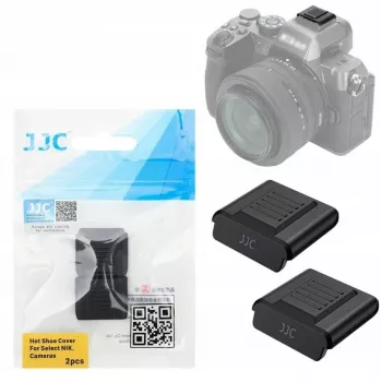 Cache-griffe JJC 2x pour appareils Nikon série Z (Z5, Z50, Z6, Z7, Z8, Z9, Z30) - HC-NKZK2
