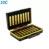 Boîtier de rangement pour piles JJC pour 16x piles AAA - plastique PP transparent