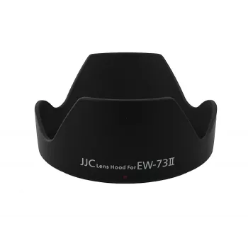 Pare-soleil d'objectif JJC pour Canon EW-73II, forme pétale, noir, plastique ABS haute résistance aux chocs