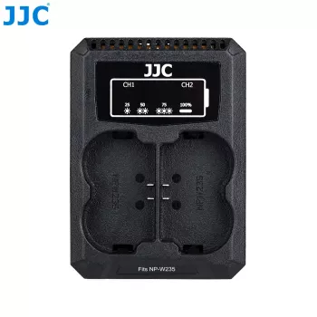 Chargeur USB double JJC pour Fujifilm NP-W235