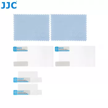 Protection d'écran LCD JJC 2x + protection d'écran LCD supérieur pour Canon 6D Mark II