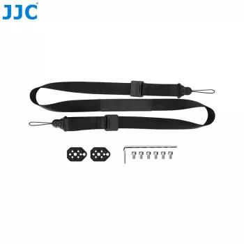 Poignée double JJC NS-DST avec sangle d'épaule pour DJI RS 2 / RSC 2 / RS 3 / RS 3 Pro / RS 3 Mini