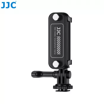 Support de trépied rotatif à 360° JJC SPC-S25 pour smartphone, SSD et GoPro avec filetage 1/4 pouce et base Arca-Swiss