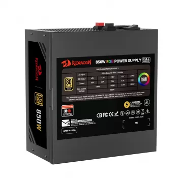 Redragon GC-PS007-1-V2 Alimentation ATX non modulaire 850W 80 PLUS Bronze