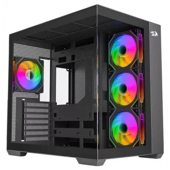 Redragon EVO ARGB GC-623-PRO boîtier gaming moyen tour, noir