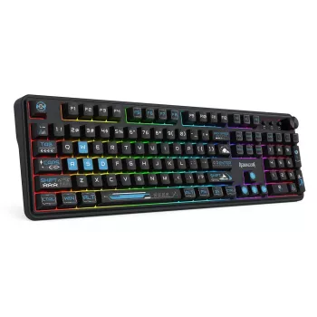 Redragon Volcano K526BB-WL clavier gaming à membrane sans fil, rétroéclairé, noir