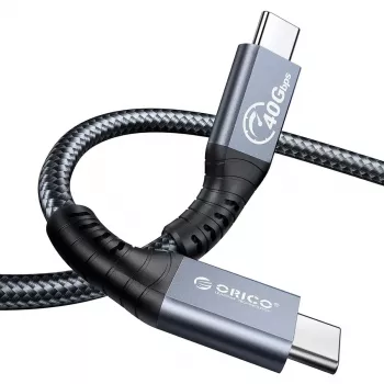 Câble ORICO Thunderbolt 4 USB-C 40 Gbit/s 8K60Hz PD 100W 2 m noir