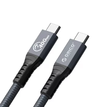 Câble ORICO Thunderbolt 4 USB-C 40 Gbit/s 8K60Hz PD 100W 2 m noir