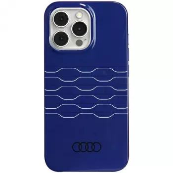 Coque rigide MagSafe Audi IML pour iPhone 13 Pro / 13 6,1 pouces bleu marine