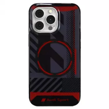 Coque rigide MagSafe Audi IML Sport pour iPhone 13 Pro Max 6,7 pouces noire