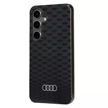 Coque rigide MagSafe Audi IML Stitching Pattern pour Samsung Galaxy S24 S921 noire