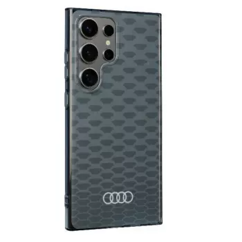 Coque MagSafe Audi IML à motif cousu pour Samsung Galaxy S24 Ultra, gris