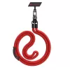 Cordon de téléphone universel Audi 120 cm 10 mm bandoulière rouge AUS-CBL10-RSQ/D1-RD