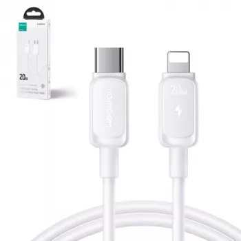 Câble USB-C vers Lightning Joyroom S-CL020A14 20W 480Mbps 1,2m Blanc