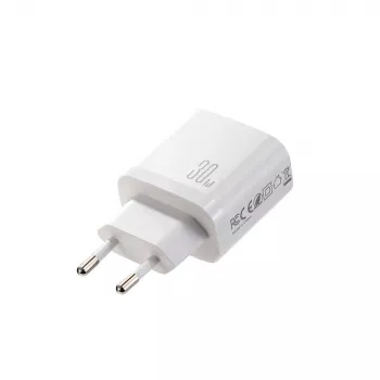 Chargeur secteur USB-C Joyroom JR-TG6 GaN 30W - Blanc