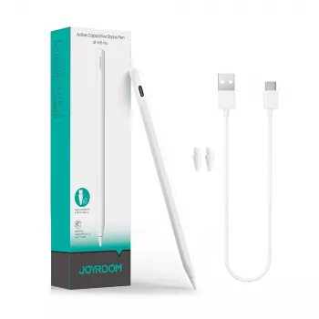 Stylet actif Joyroom JR-X9S Pro avec 2 embouts remplaçables - Blanc
