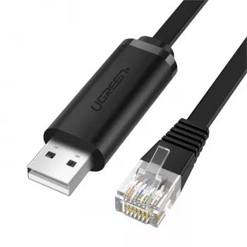 Câble console USB vers RJ45 UGREEN CM204 1,5m noir