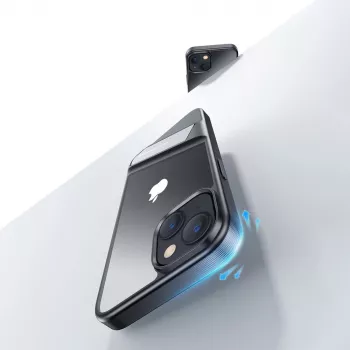 Coque de protection Ugreen LP634 avec béquille et contour en gel souple pour iPhone 14 Plus (90925) noir